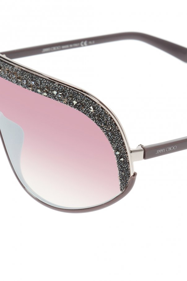 Multikolor Okulary przeciwsłoneczne ‘Siryn’ Jimmy Choo Vitkac Polska